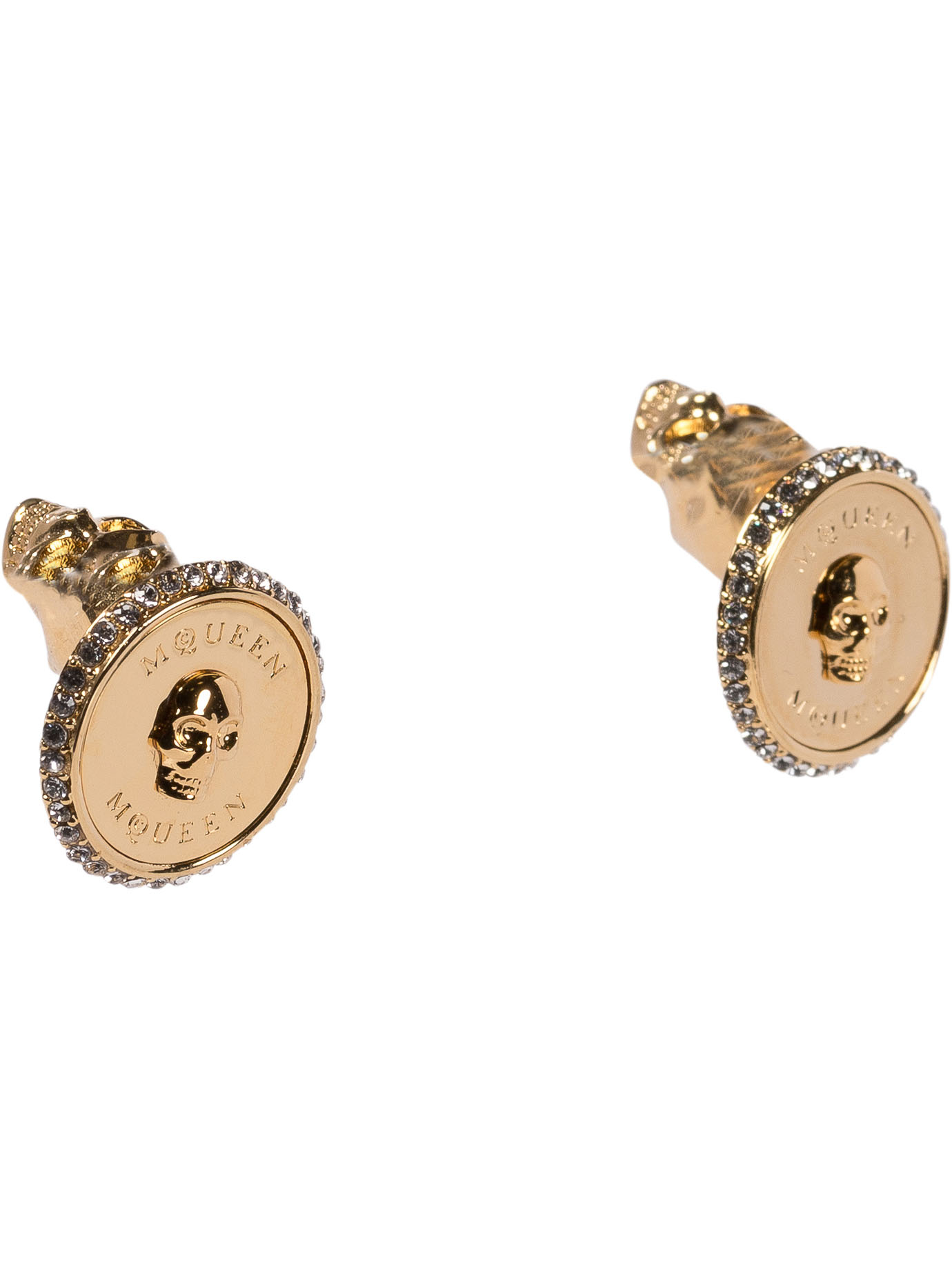 ALEXANDER MCQUEEN Sovereign Skull earrings